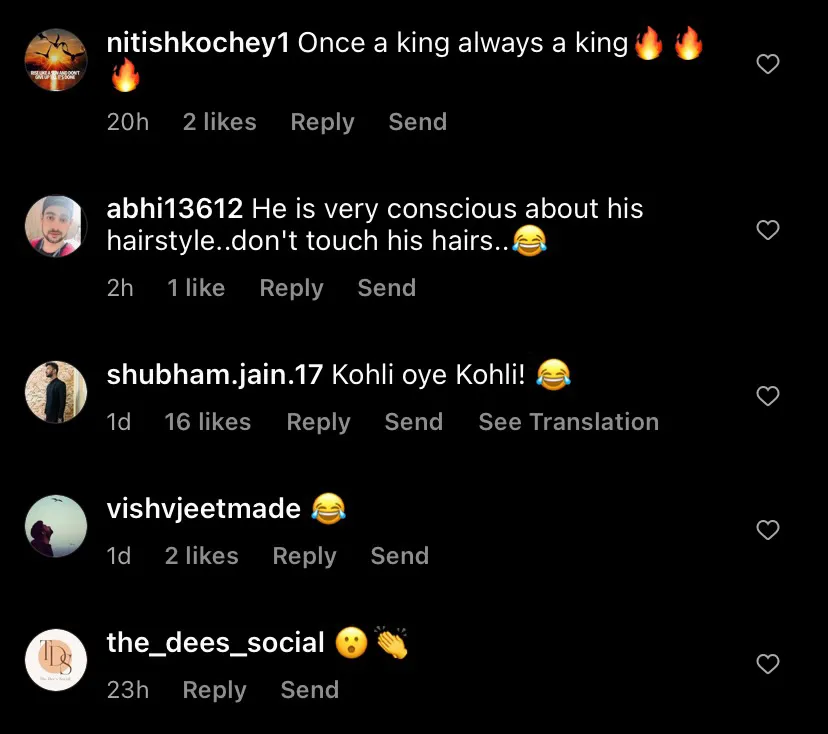 Virat Kohli's fans react to the old video